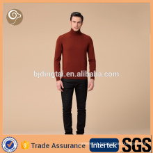 New design turtle neck cashmere pullover